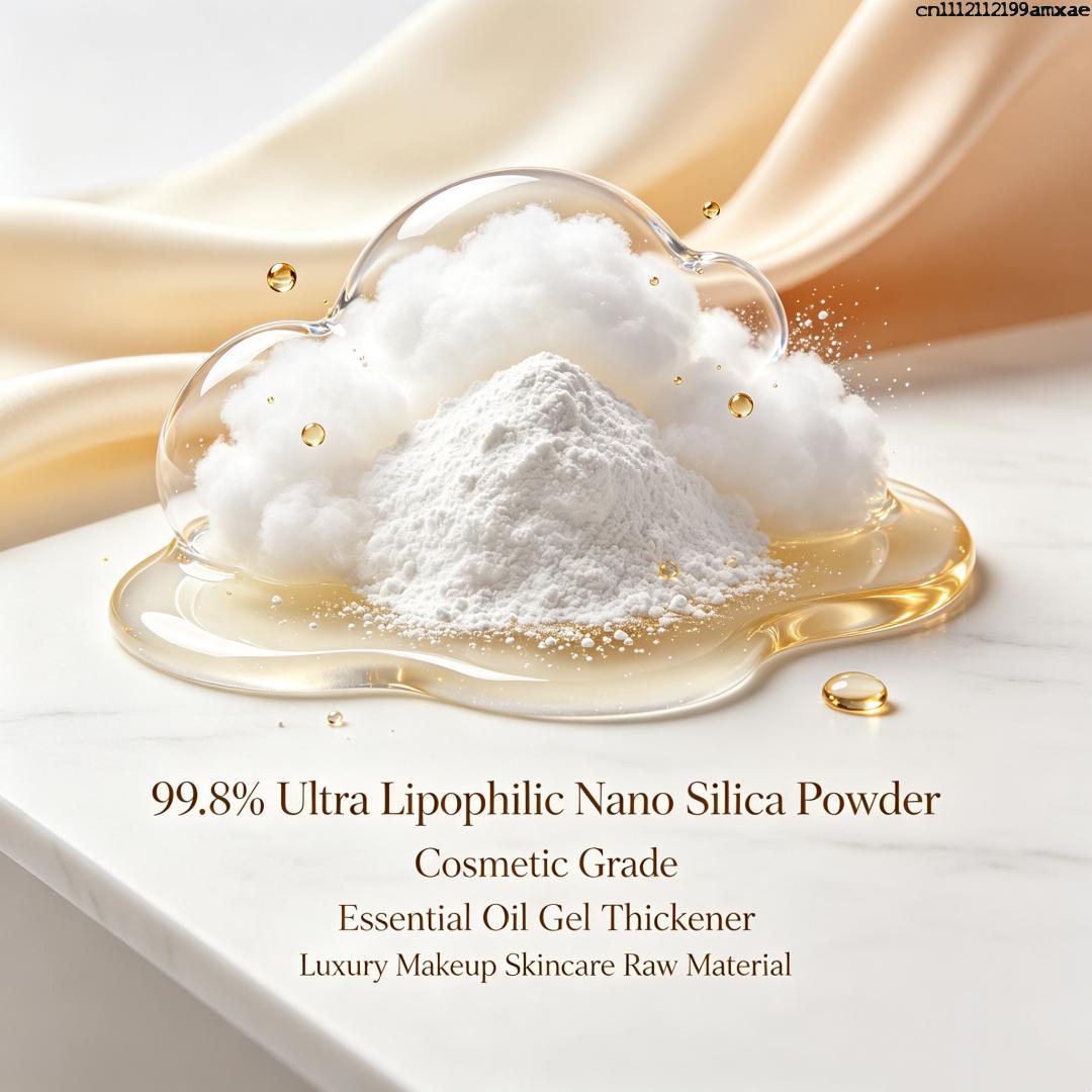 Ultra Luxury Skincare - 99,8% ultra-lipofiel nanosilicapulver, cosmetische kwaliteit, essentiële