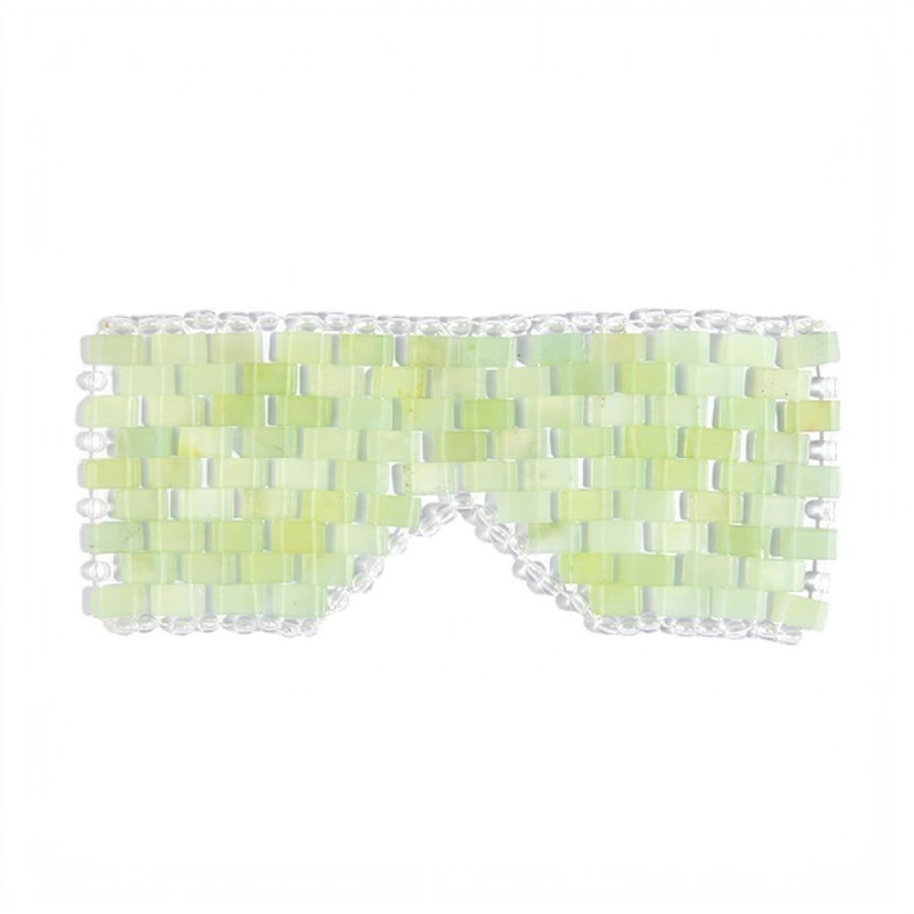 Natuurlijk Xiu Jade oogmasker, - Luxury Natural Skincare recensie en prijs