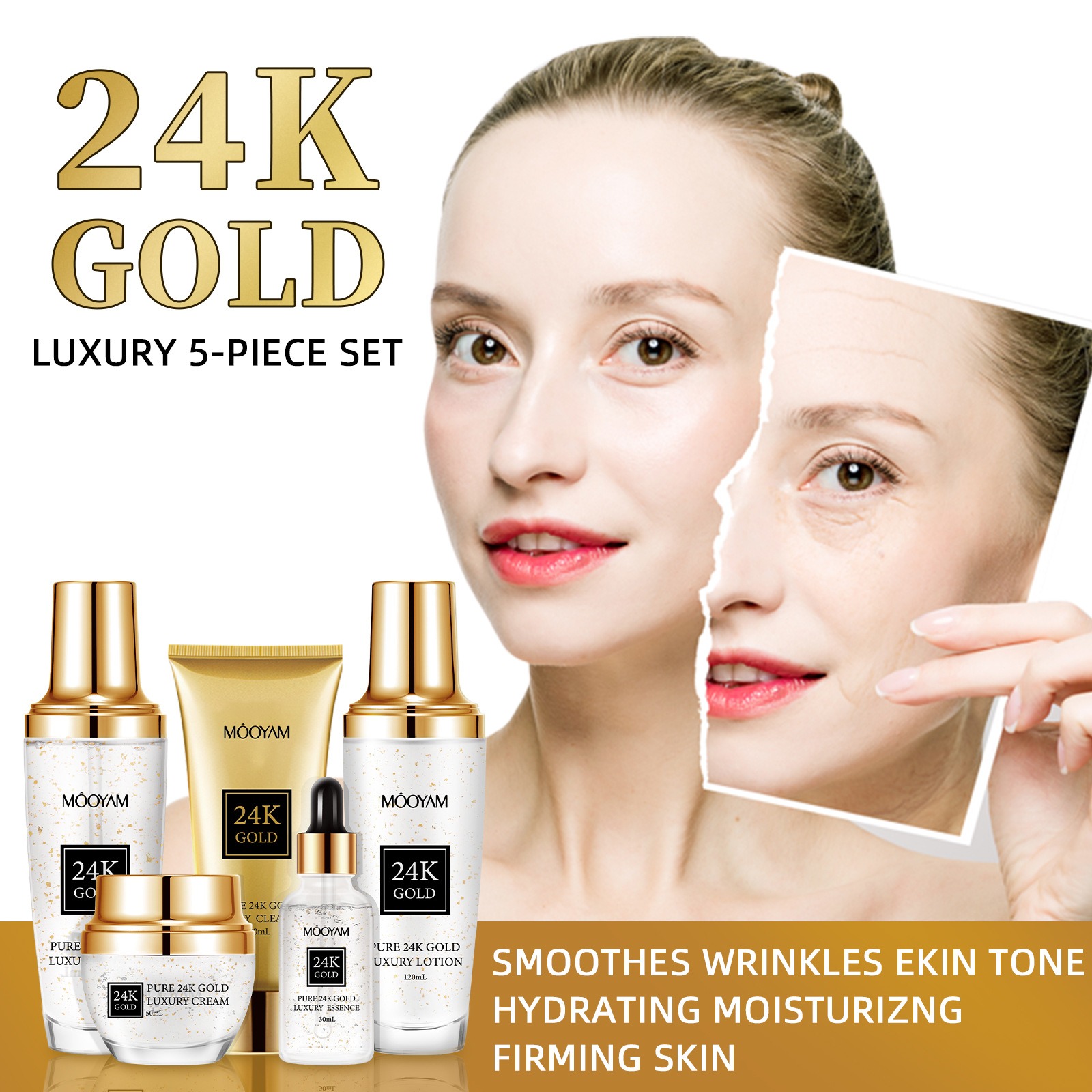 24K Gold LUXE Hydraterende Ant - Luxury Skincare Lines recensie en prijs