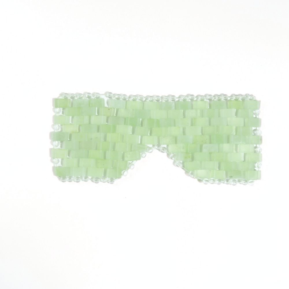 Handgeweven Xiu Jade oogmasker - Luxury Natural Skincare recensie en prijs